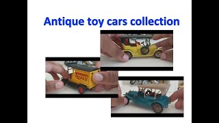 Antique toy cars collection - පැරණි සෙල්ලම් කාර් එකතුව