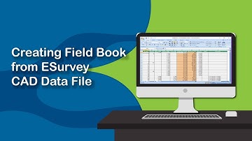 Creating Field Book from Cross Section Data