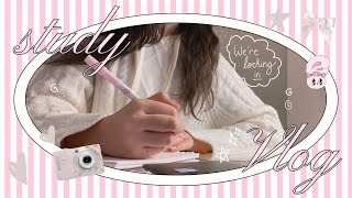 LOCKING IN FOR SECOND SEMESTER: study vlog & tips from an A+ student!