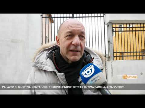 PALAZZO DI GIUSTIZIA, ZONTA: «SUL TRIBUNALE NON E' DETTA L'ULTIMA PAROLA» | 29/12/2022