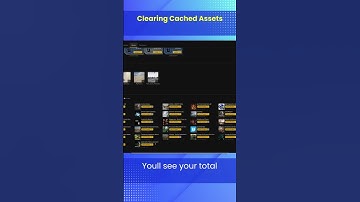 QUICKLY DL CACHE TO FREE UP HD SPACE!! UE5 #unrealengine #ue5 #videogamedesign