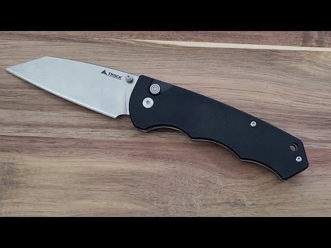 Checking Out The Trock Knife Sheepsfoot!