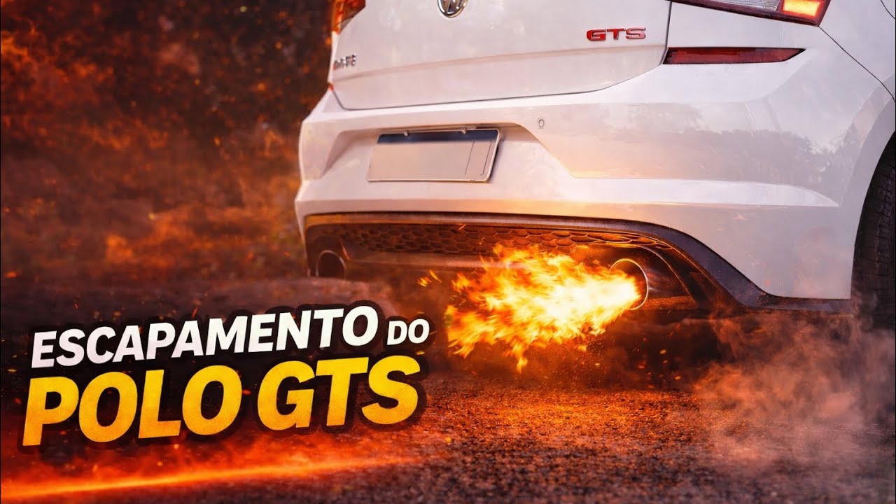 Escapamento do Polo GTS abafador THS . Ponteiras HighFlow Performance #escapamento #pologts 