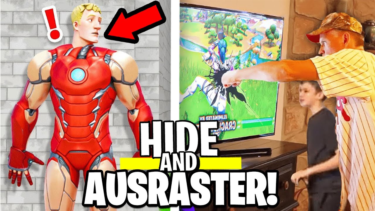 Hide and Ausraster in Fortnite!