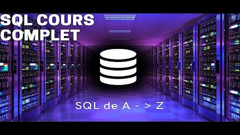 SQL COURS COMPLET : Utilisation de  select - requête de sélection des données