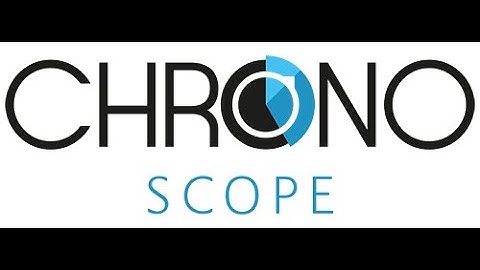 Automate your time tracking with Chronoscope