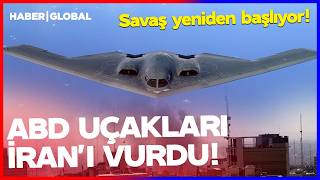SON DAKİKA! ABD UÇAKLARI İRAN'I VURDU! Savaş Yeniden Başlıyor