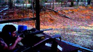 shooting a 308 with muzzle flash