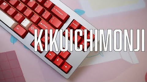 Kikuichimonji by Bisoromi x AE with Creamsicle Switches Sound Test