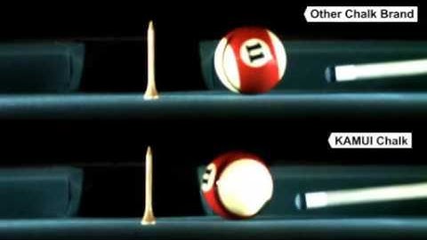 Kamui Chalk Performance Test: Side Spin