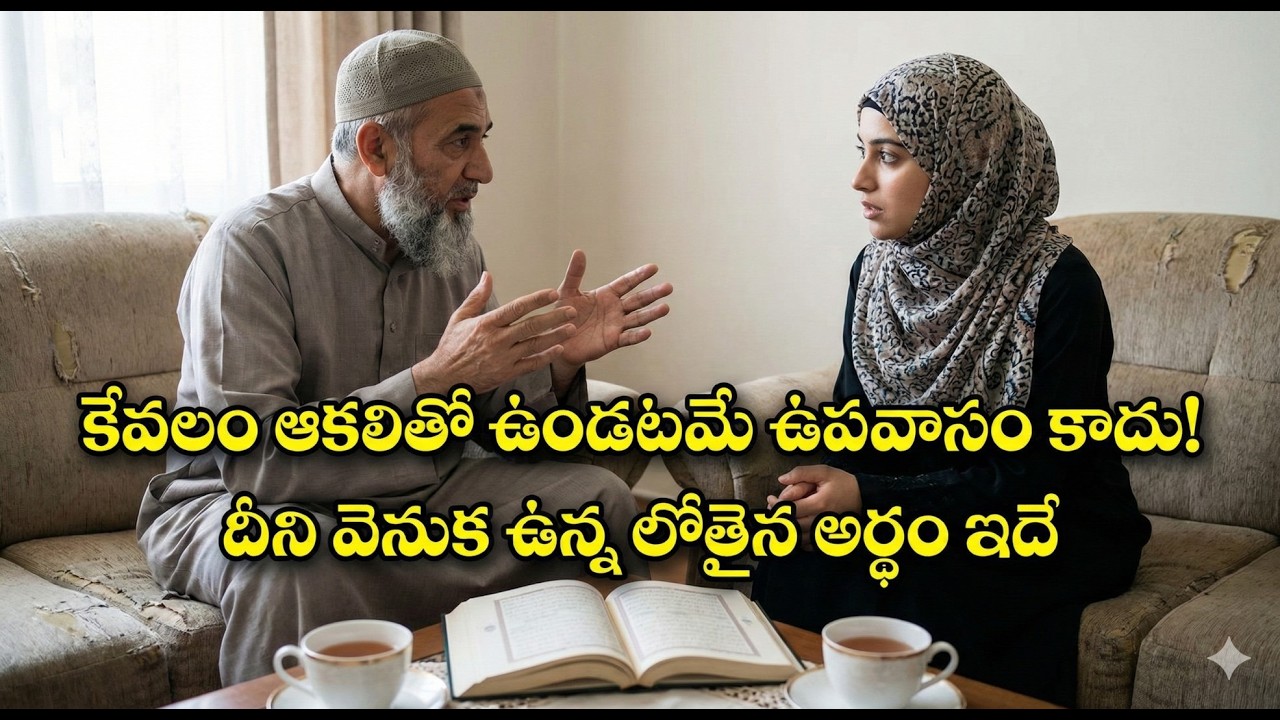 కేవలం ఆకలితో ఉండటమే ఉపవాసం కాదు! దీని వెనుక ఉన్న లోతైన అర్థం ఇదే