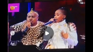 Mthandeni Sk & Lwa Ndlunkulu performing Paris @ Big Brother Mzani | Highlight #mthandeni_sk_paris