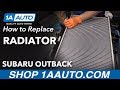 How to Replace Radiator 2004-09 Subaru Outback