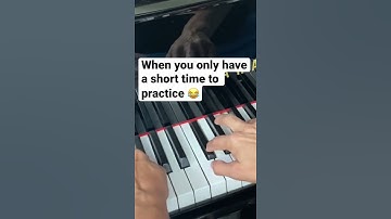 This clip is taken from the video about an effective practice routine. Miracles of video editing!!