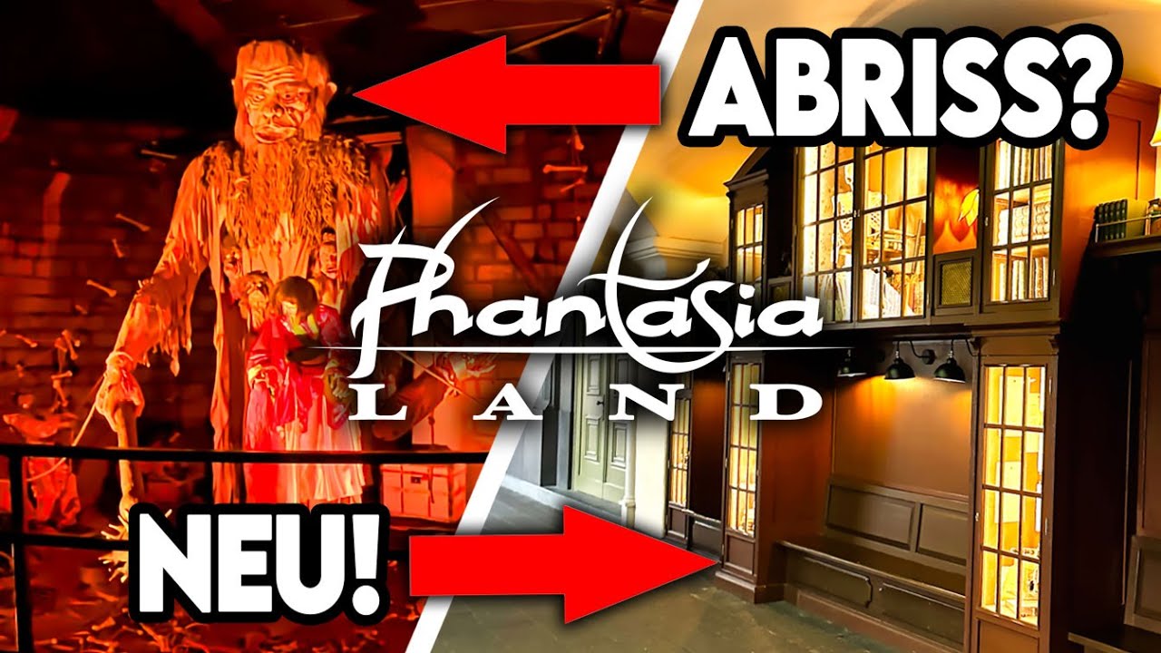 PHANTASIALAND: GEISTER RIKSCHA VOR ABRISS? NEUHEITEN IN BERLIN! | Baustellen Update