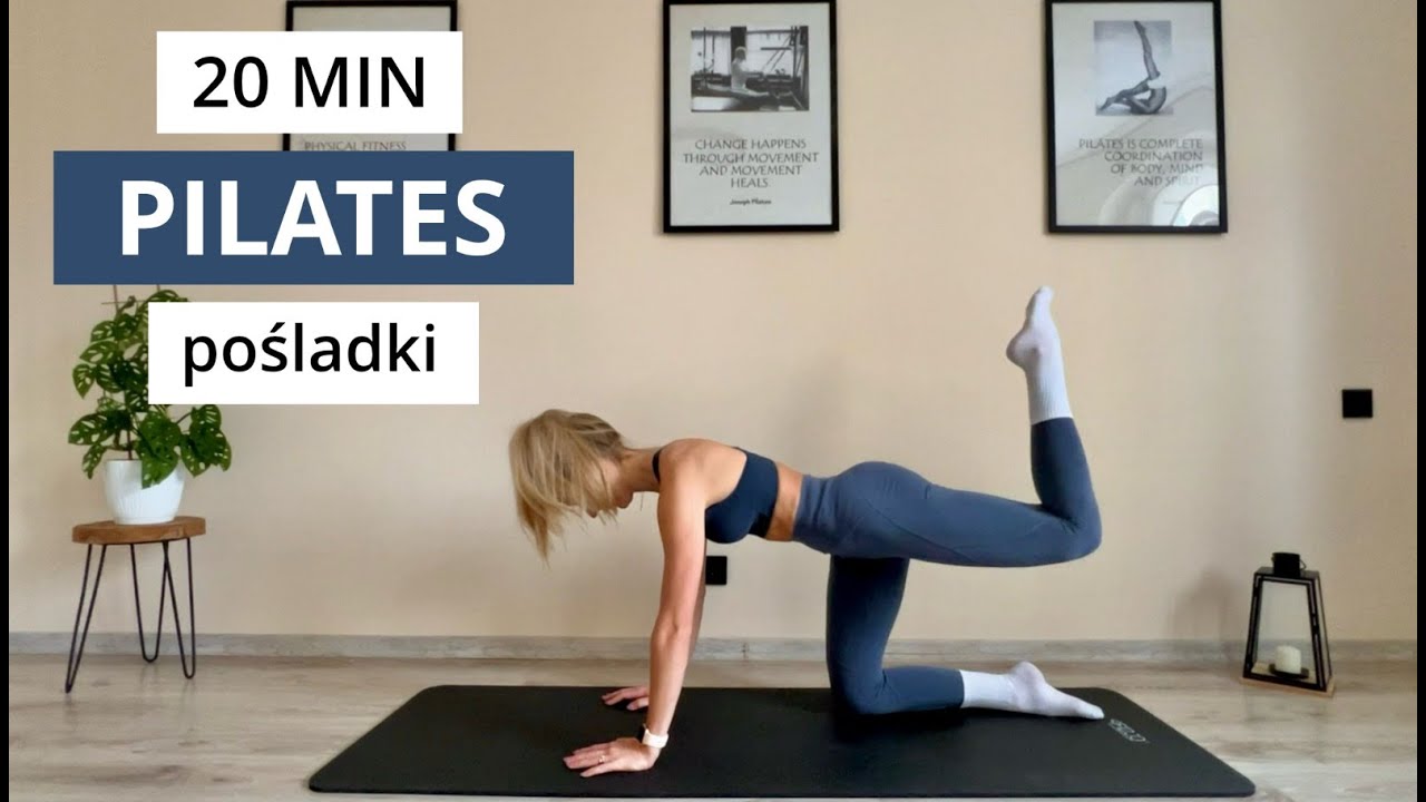 20 MIN Pilates | mocne pośladki