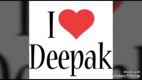 Deepak name ka whatsApp status videos
