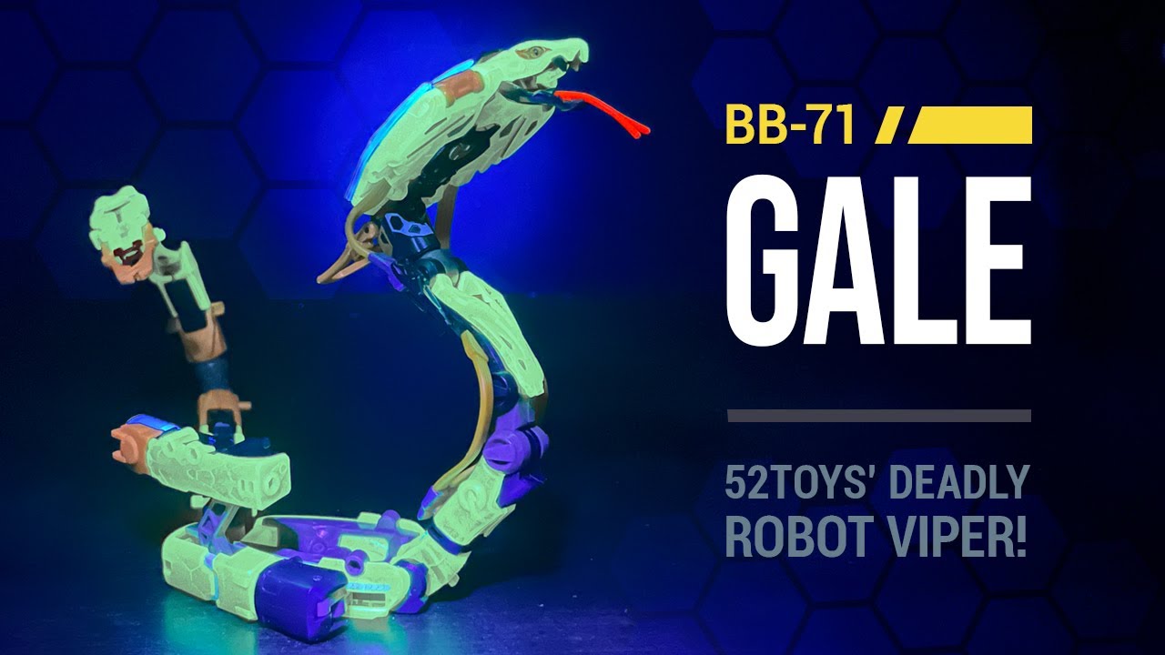 52Toys Beastbox BB-71 Gale Is A Deadly Mechanical Viper! Full