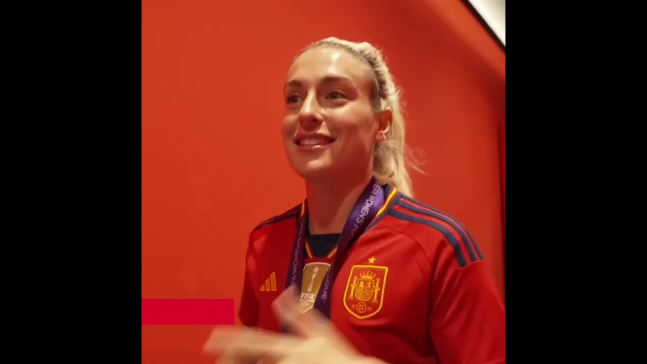 alexia putellas after winning nations league