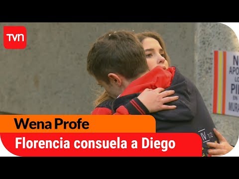 ¿Florencia consuela a Diego?  | Wena Profe