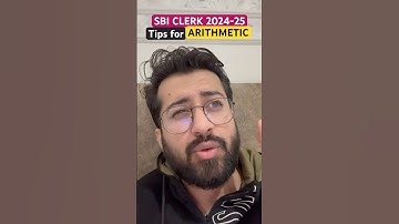 CLASS LINK 👆🏻👆🏻👆🏻👆🏻👆🏻 Tips for Arithmetic for SBI CLERK 2024-25 by Aashish Arora