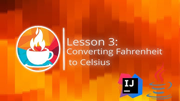Java Tutorial - Converting Fahrenheit to Celsius