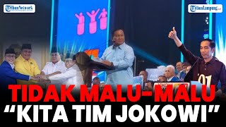 PRABOWO SEBUT KITA TIM JOKOWI | JOKOWI PANUTAN | HUT PAN KE 25