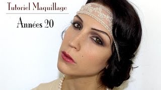 Coiffure années 20 femme : crans, headband, chapeau cloche