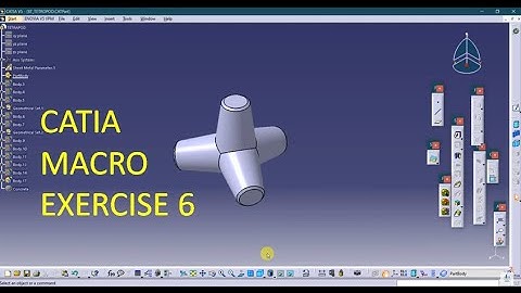 CATIA MACRO FIND THE DENSITY OF THE OBJECT (EXERCISE 6)