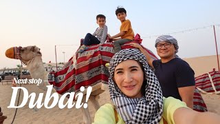 DXB: lost my phone,rode a camel,meeting Kabayans,karak chai,arabic coffee &amp; more in habibi Dubai!