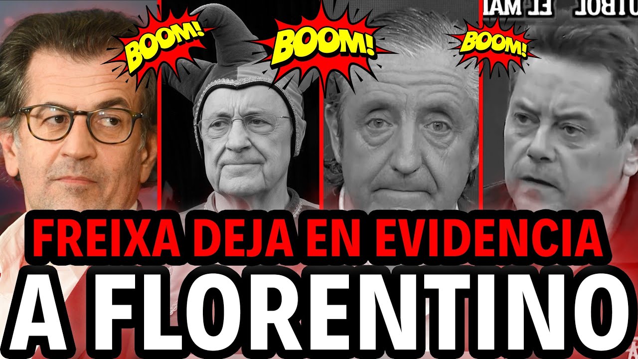 ‼️BRUTAL TONI FREIXA DEJA EN RIDÍCULO A FLORENTINO PÉREZ Y SUS PALMEROS PERIODISTAS‼️😂😂