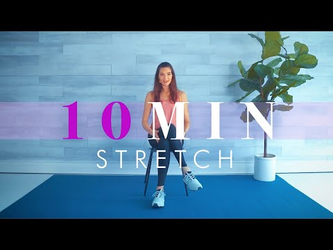 Chair Exercises for Seniors // 10 Minute Seated Stretch