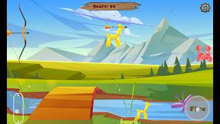 Archery Balloon Shooting Game 2D: Tablet View screenshot 5