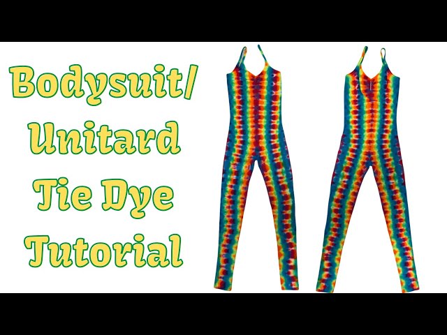 Cake Break: How to Tie Dye Synthetic Fabric (It's different than