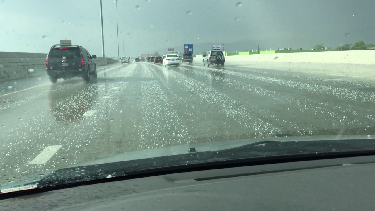 Utah Hailstorm 5/8/2017 YouTube