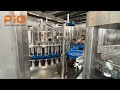 Monobloc 40-40-12 glass bottle filling machine