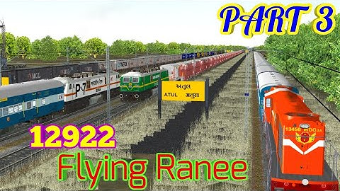 12922 Flying Ranee PART 3 || MSTS || || OPEN RAILS ||