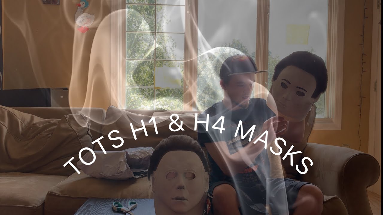TRICK OR TREAT STUDIOS H1 AND H4 MASK UNPACKAGING