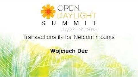 Transactionality for Netconf mounts