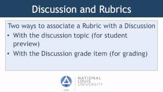 Grade With Rubrics (D2L 10.3)