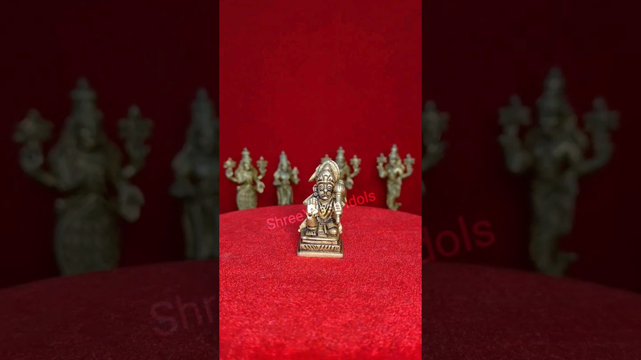 hanuman idol for car dashboard | car dashboard hanuman idol | handicraft brass idol statue 