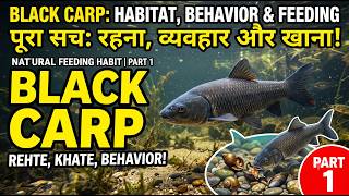 🐟 BLACK CARP: Habitat, Behavior & Feeding (पूरा सच!) | Part 1