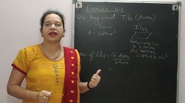 NCERT solutions class 8 math Mensuration. Ex. 11.1, CBSE.