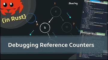 Debugging References Counters in Rust (in Vim)
