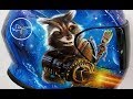 Airbrush Painting Guardians of the Galaxy step by step | Helmet | by Igor Amidzic