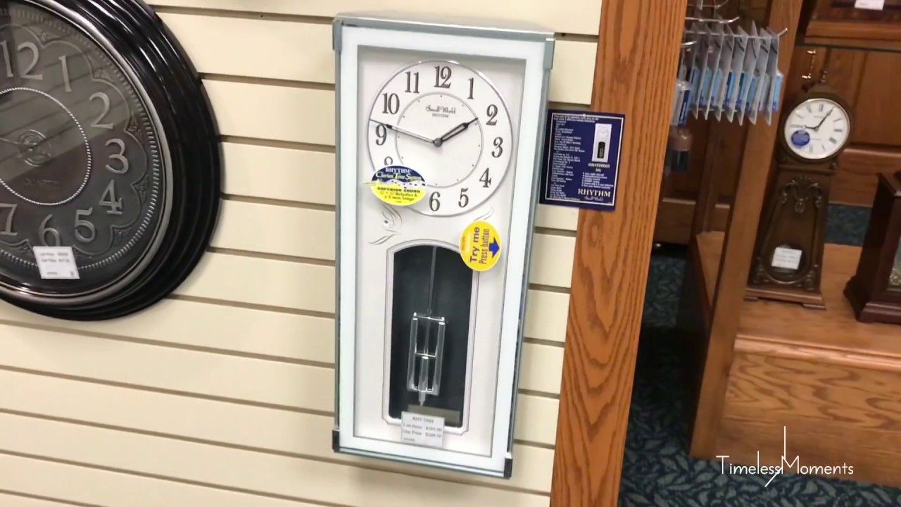 RHYTHM Iris Clock - 4MJ433WD05 （リズムスモールワールドアミューズ