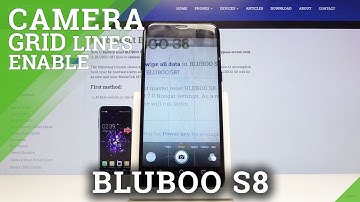 How to Turn On / Off Grid Lines in BLUBOO S8 – Camera Settings