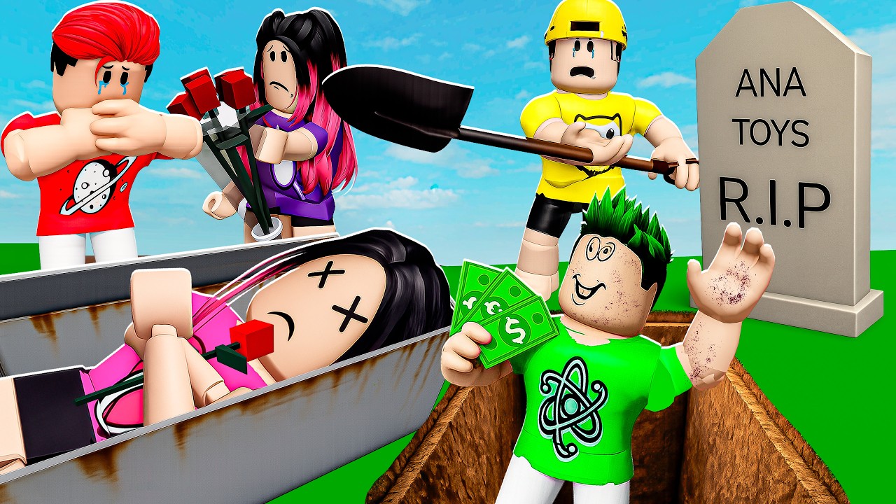 ANA TOYS GAMES FOI DE ARRASTA NO BROOKHAVEN (R.I.P)