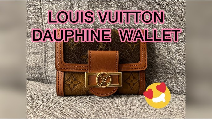 Louis Vuitton Monogram Reverse Dauphine Compact Wallet – The Closet