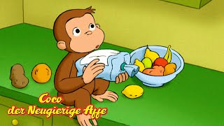 Coco, der Essensdieb! | Coco der Neugierige Affe | Cartoons für Kinder